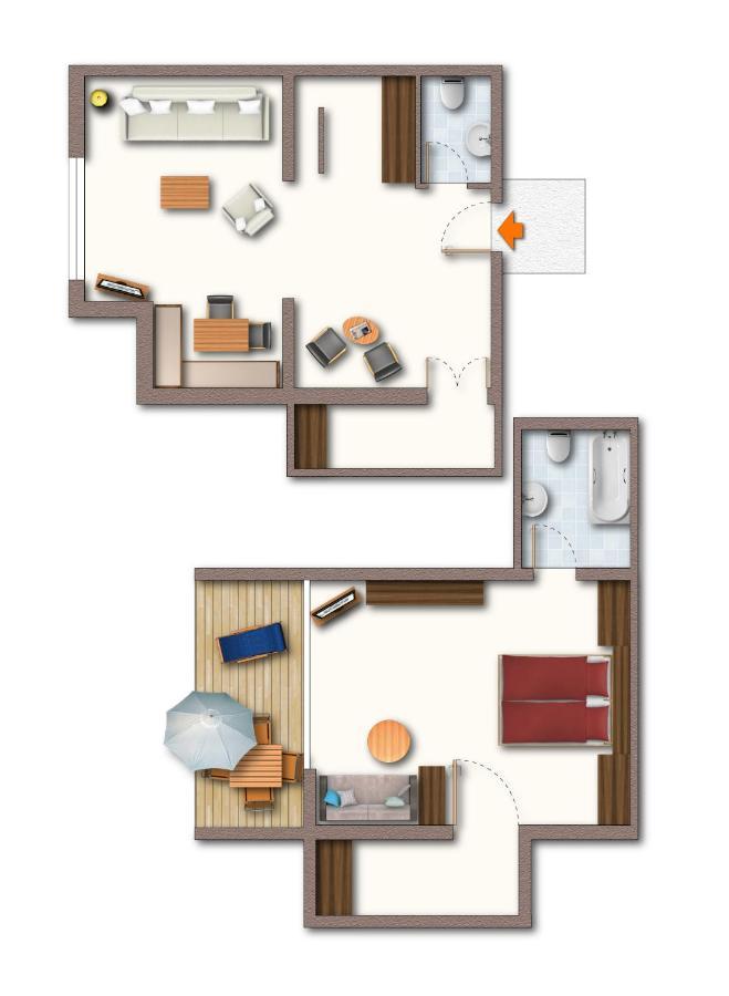 Ferienwohnungen Baeckenhaus Stumm Luaran gambar